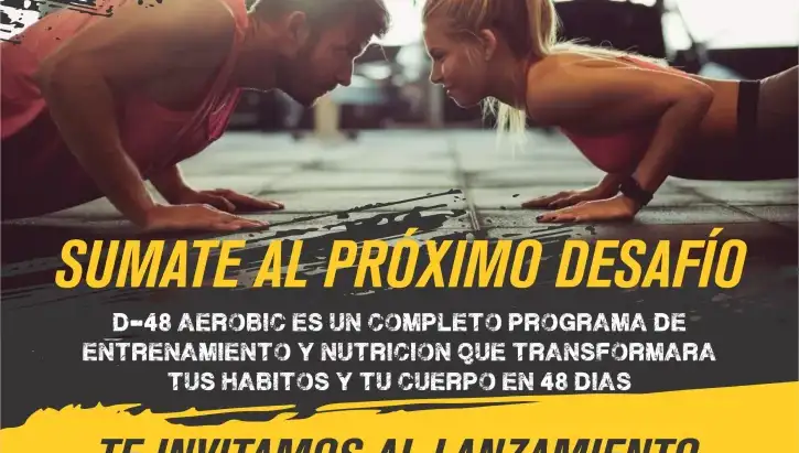 D-48 AEROBIC 2ª EDICIÓN – SUMATE AL DESAFÍO!